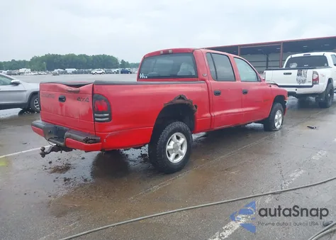 2000 Dodge Dakota Slt/Sport from USA, damaged, VIN 1B7HG2AZ4YS711580